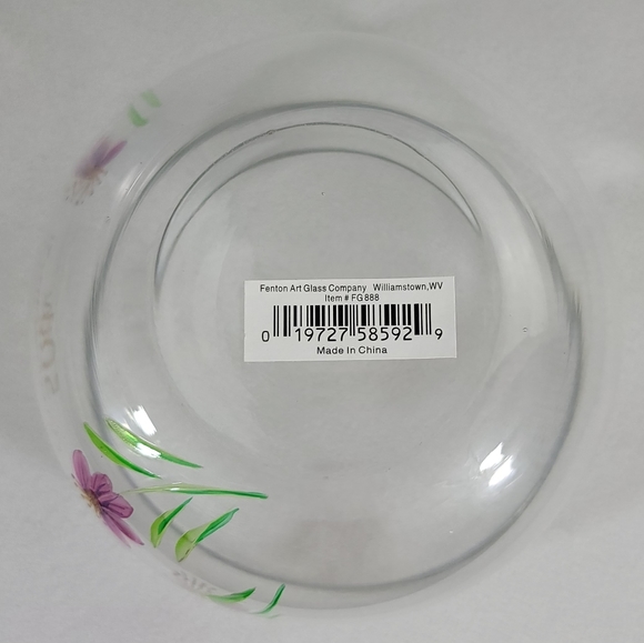 Fenton Artware 50th Anniversary Glass Candy Jar - Picture 12 of 14